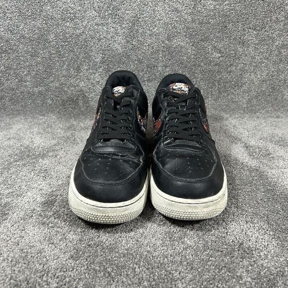 Nike Air Force 1 ‘07’ Low CZ7933-001 Men’s Size 13 Black Floral Athletic Shoes main image 4